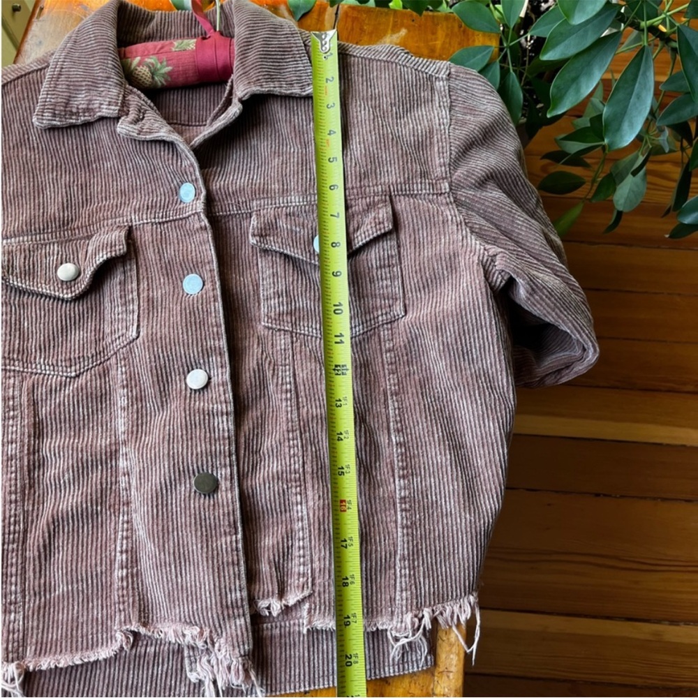 12th Tribe Cognac corduroy jacket - Picture 4 of 4